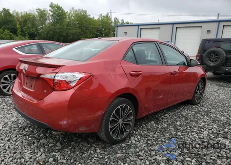 2014 Toyota Corolla L from USA, damaged, VIN 2T1BURHE4EC103887